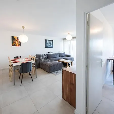 Apartament Elegance Et Confort- Videoprojecteur Tours-parking